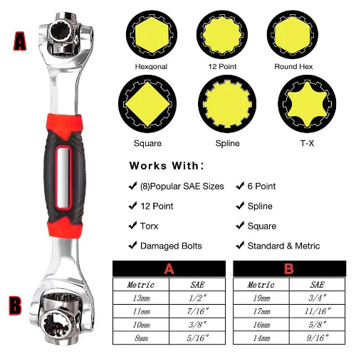 LLAVE MAESTRA 48 en 1